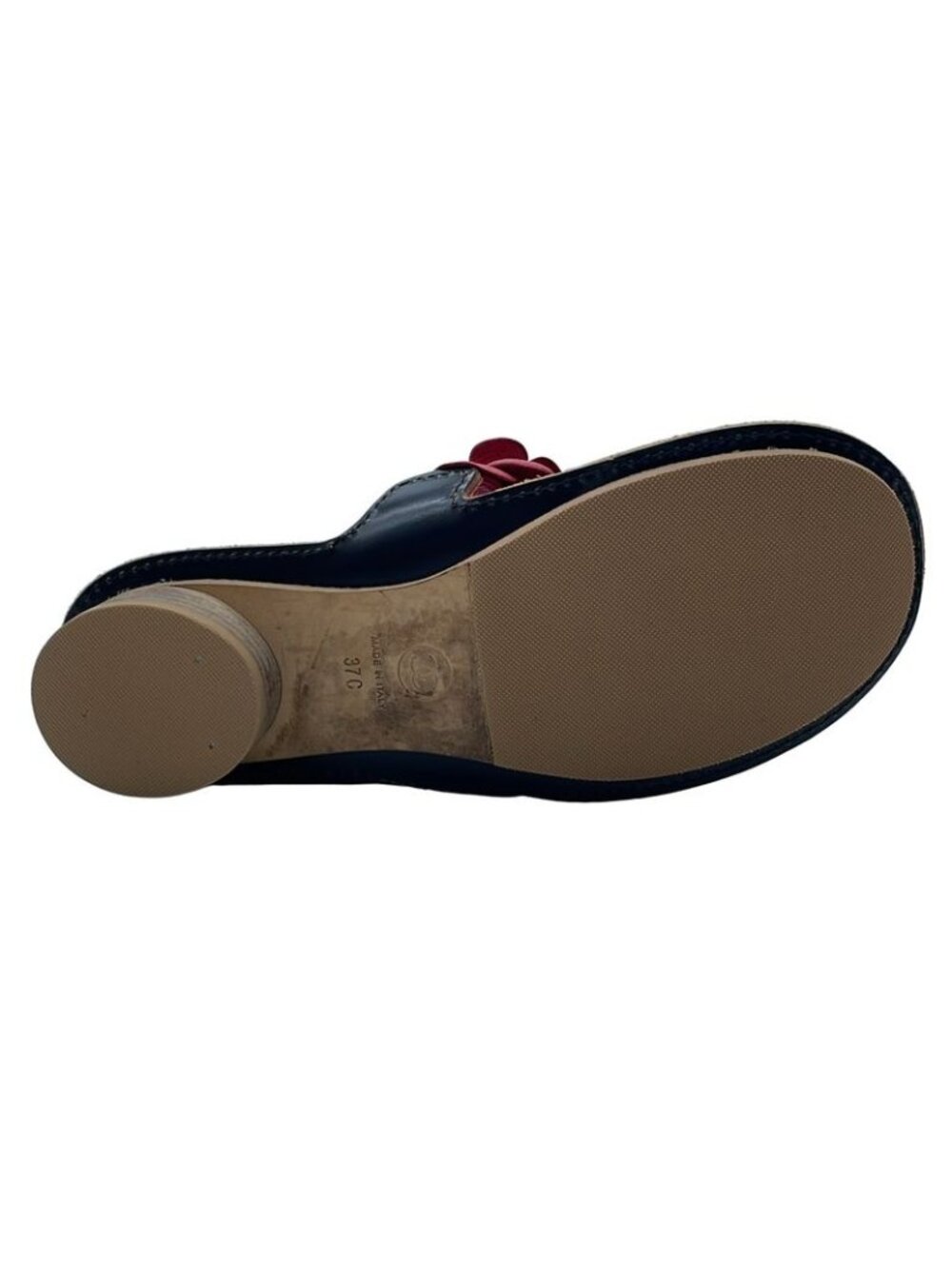 Chanel Camellia Design Sandals Red 37 - Picture 4 of 6